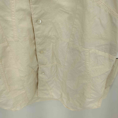 ガンリュウ GANRYU クレイジーパターン パッチワーク レギュラーカラーシャツ メンズ JPN:L