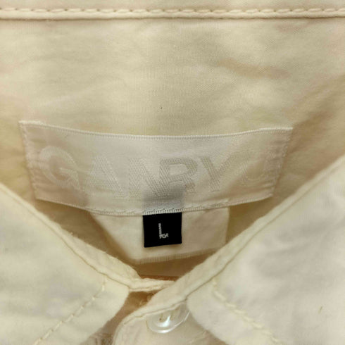 ガンリュウ GANRYU クレイジーパターン パッチワーク レギュラーカラーシャツ メンズ JPN:L