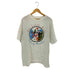 ムリナ murina 90s USA製 袖シングルステッチ プリント クルーネック 半袖Tシャツ メンズ import:XL