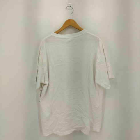 ムリナ murina 90s USA製 袖シングルステッチ プリント クルーネック 半袖Tシャツ メンズ import:XL