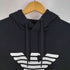 エンポリオアルマーニ EMPORIO ARMANI ロゴ プルオーバーパーカー メンズ import:S