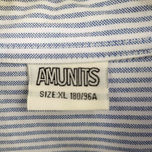 AMUNITS ストライプシャツ メンズ JPN:XL