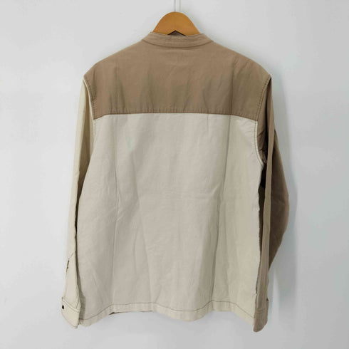 メイ MEI 別注 ストレッチ オックススナップボタン バンドカラーシャツ メンズ JPN:L