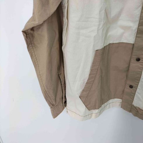 メイ MEI 別注 ストレッチ オックススナップボタン バンドカラーシャツ メンズ JPN:L