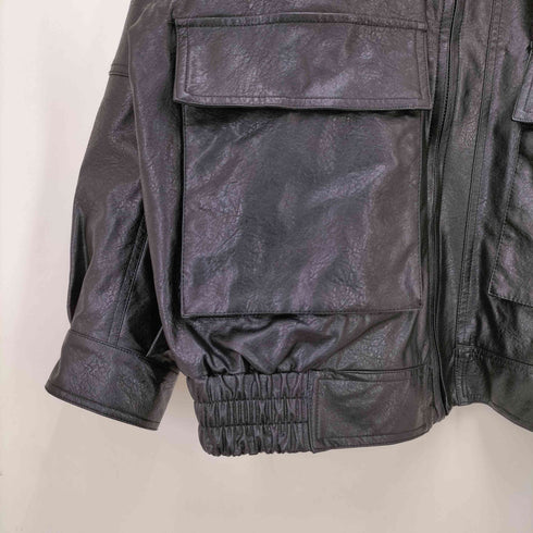 フリークスストア FREAKS STORE フェイクレザージャケット メンズ JPN:L