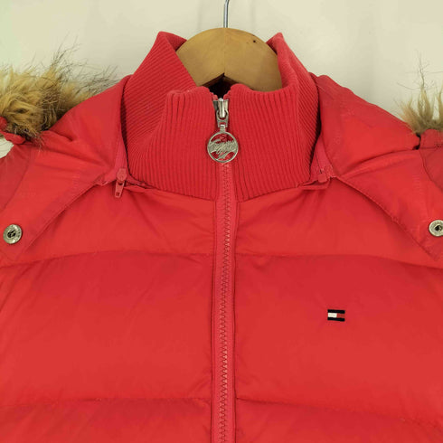 tommy girl ファー付きダウンジャケット レディース import:M