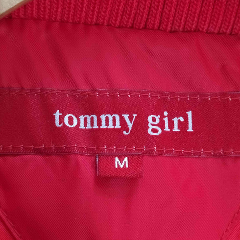 tommy girl ファー付きダウンジャケット レディース import:M