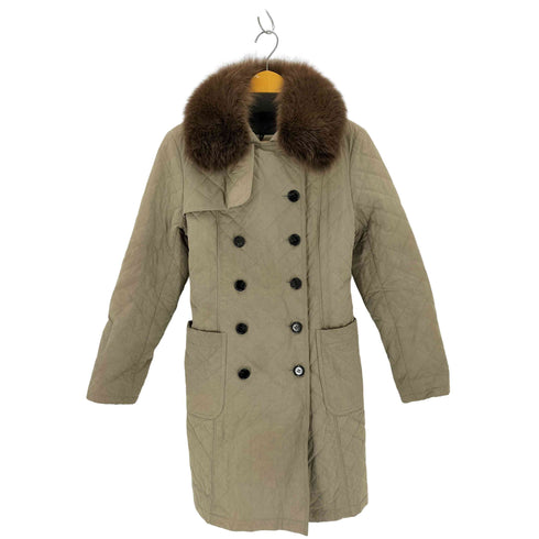 アンタイトル UNTITLED キルティングファーコート レディース 2