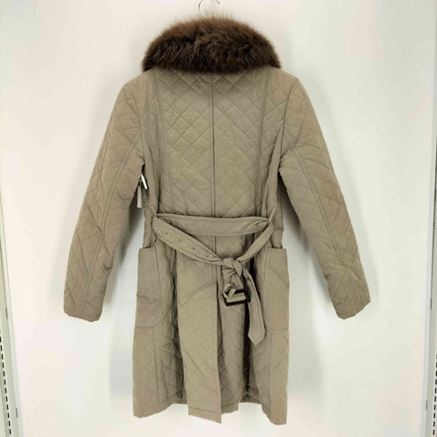 アンタイトル UNTITLED キルティングファーコート レディース 2