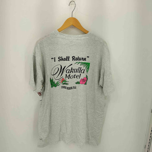 フルーツオブザルーム FRUIT OF THE LOOM 90s USA製 シングルステッチ 両面プリント クルーネック Tシャツ メンズ import:XL