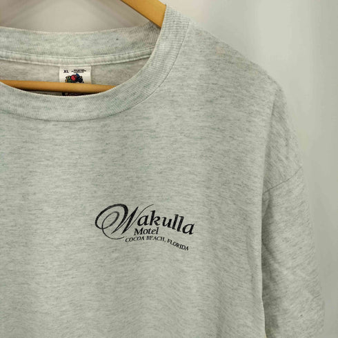 フルーツオブザルーム FRUIT OF THE LOOM 90s USA製 シングルステッチ 両面プリント クルーネック Tシャツ メンズ import:XL
