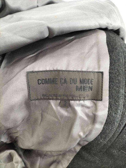 コムサデモードメン COMME CA DU MODE MEN カシミヤ混ステンカラーコート メンズ 3