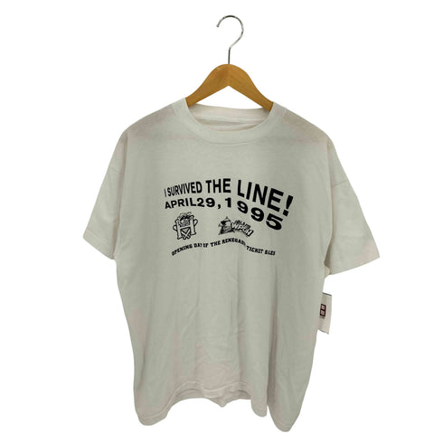 90s シングルステッチ プリント クルーネック Tシャツ メンズ