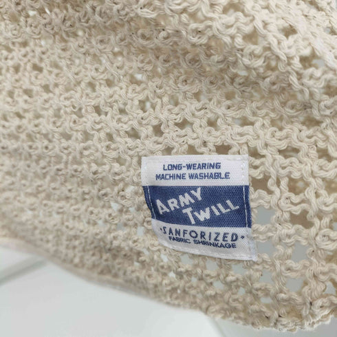 アーミーツイル ARMY TWILL 25SS Cotton Mesh Shirt ウェア コットン メッシュ シャツ メンズ import:L
