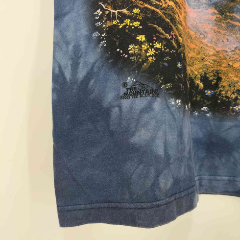 レイチェルコーミー RACHEL COMEY Y2K USA製 タイダイ キリスト・ジーザスプリント Uネック Tシャツ メンズ import:L