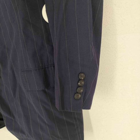 ラルフローレン RALPH LAUREN ストライプシングルテーラードジャケット メンズ