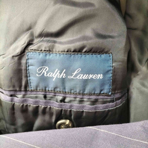 ラルフローレン RALPH LAUREN ストライプシングルテーラードジャケット メンズ