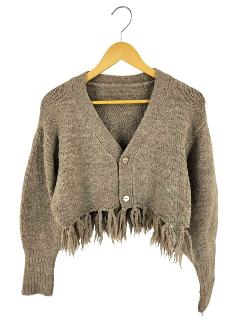 サハラ sahara Fringe Knit Cardigan フリンジニットカーディガン レディース
