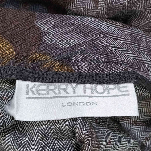 KERRY HOPE 総柄 タックスカート レディース