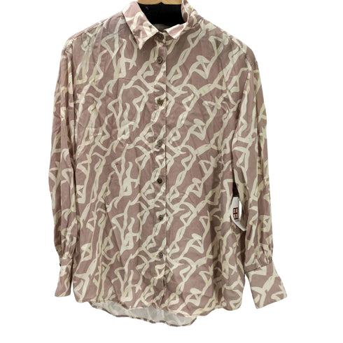 サロンアダムエロペ SALON adam et rope 24SS シーサイドダンサープリントオーバーシャツ レディース FREE