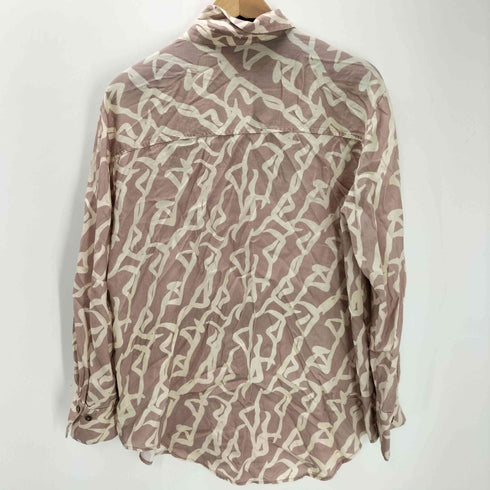 サロンアダムエロペ SALON adam et rope 24SS シーサイドダンサープリントオーバーシャツ レディース FREE