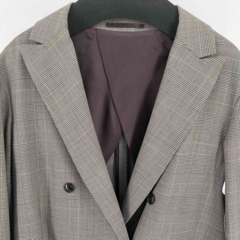 トゥモローランド TOMORROWLAND ウールレーヨンツイル ダブルブレステッド4Bジャケット メンズ JPN:M