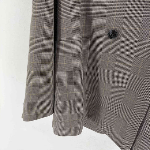 トゥモローランド TOMORROWLAND ウールレーヨンツイル ダブルブレステッド4Bジャケット メンズ JPN:M