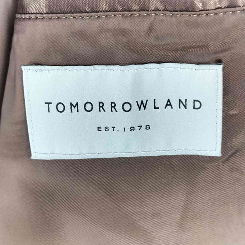 トゥモローランド TOMORROWLAND ウールレーヨンツイル ダブルブレステッド4Bジャケット メンズ JPN:M