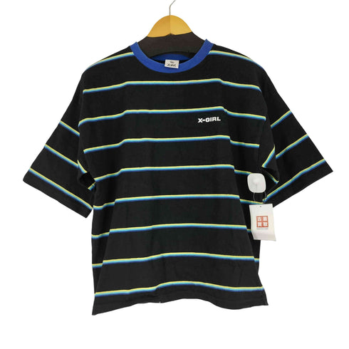 エックスガール X-girl ボーダー S/S Tシャツ レディース JPN:2