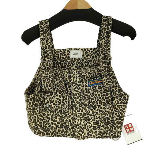 フーズフーギャラリー W.W.G レオパード柄ベスト レディース