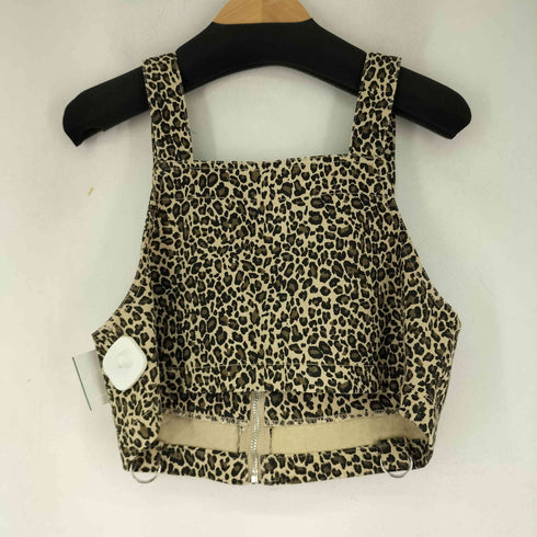 フーズフーギャラリー W.W.G レオパード柄ベスト レディース