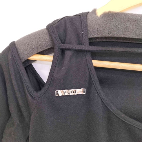 Riff BACKリボン付きミニワンピース レディース JPN:M