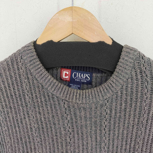 チャップス CHAPS 90S コットンニット メンズ import:M