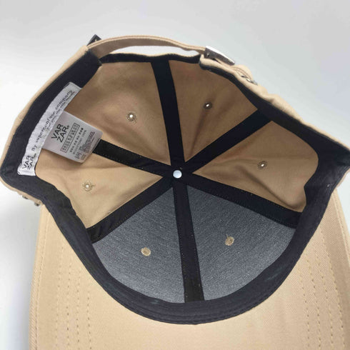 バザール VARZAR Stud logo over fit ball cap レディース