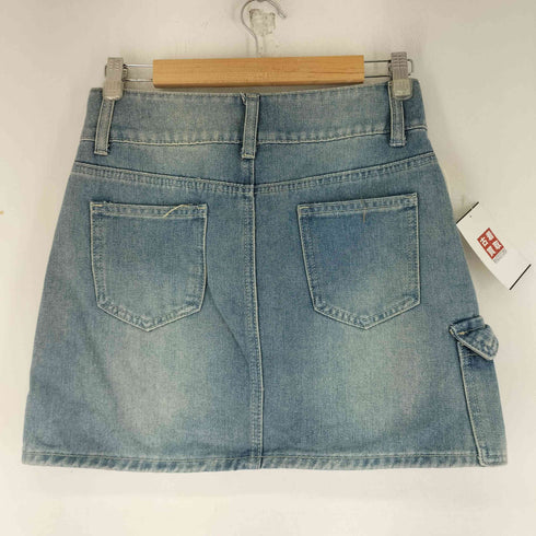 デニムミニスカート レディース