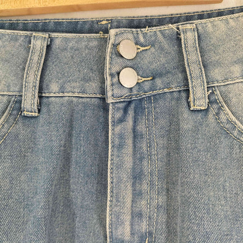 デニムミニスカート レディース