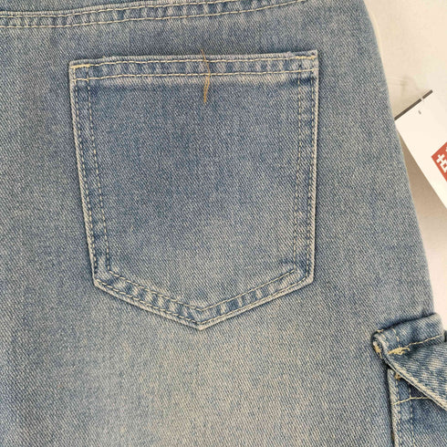 デニムミニスカート レディース