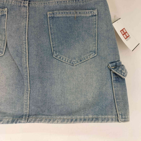 デニムミニスカート レディース