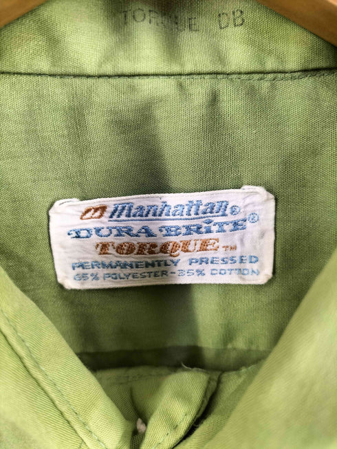マンハッタン Manhattan 70S 襟芯 シャツ メンズ 15