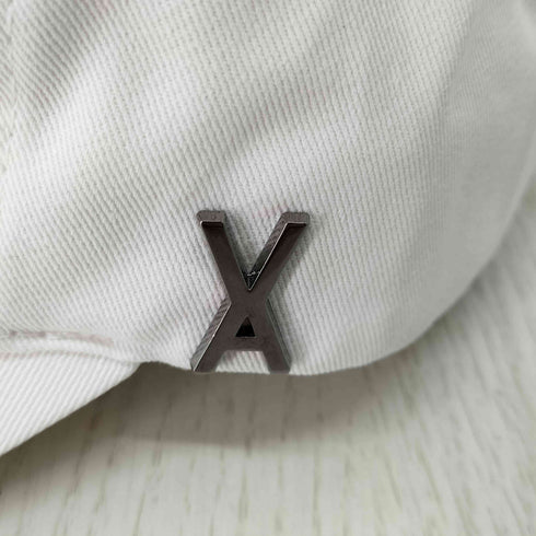 バザール VARZAR Stud logo over fit ball cap レディース