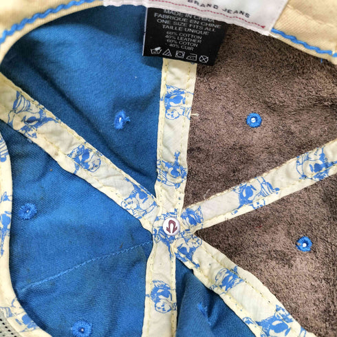 トゥルーレリジョン TRUE RELIGION Y2K ステッチデザイン 加工キャップ メンズ