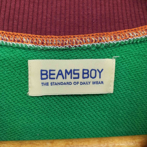 ビームスボーイ BEAMS BOY 22SS フレンチ テリー クレイジー プルオーバー スウェット レディース