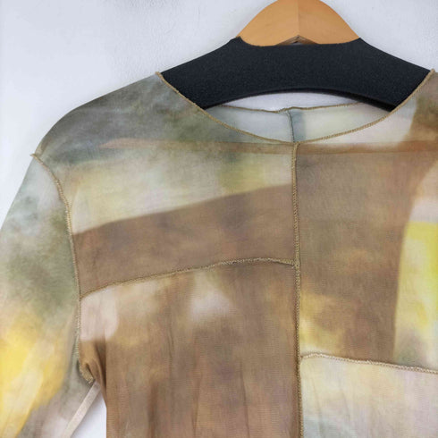 FROM3 総柄シアーカットソー レディース