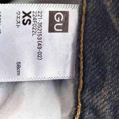 ジーユー GU バレルレッグジーンズ レディース JPN:XS