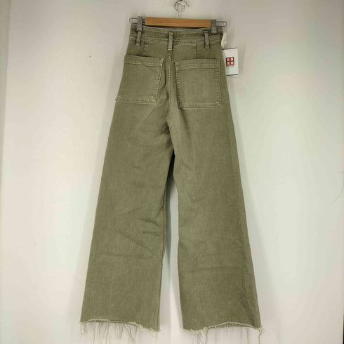 ザラ ZARA カットオフブーツカットデニムパンツ レディース 34