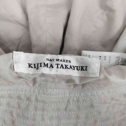 キジマタカユキ KIJIMA TAKAYUKI 23SS Botanical dyed fisherman hat ボタニカル ダイ フィッシャーマン サファリ ハット コットン メンズ 2