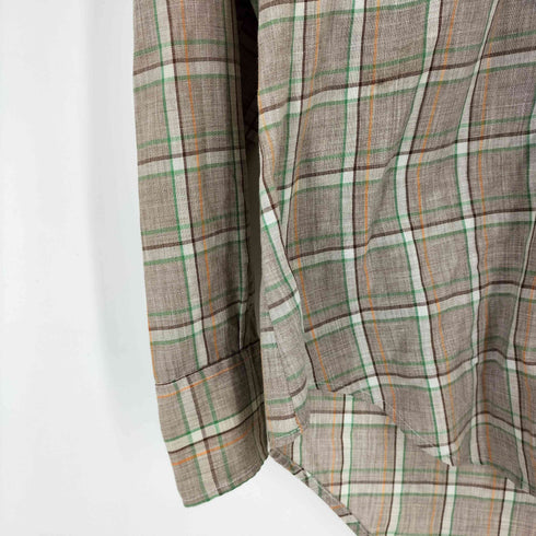 キャリアクラブ CAREER CLUB アメリカ製 SLIM FIT ウエスタンシャツ メンズ import:M
