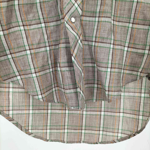 キャリアクラブ CAREER CLUB アメリカ製 SLIM FIT ウエスタンシャツ メンズ import:M