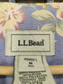 エルエルビーン L.L.Bean 00S 襟袖コーデュロイ切替 花柄中綿カバーオール レディース import:M