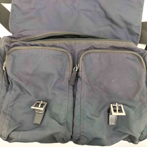 プラダ PRADA VELA 三角ロゴ テスートナイロン メッセンジャーバッグ ショルダーバッグ メンズ